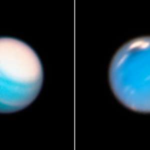 who discovered the great dark spot on the planet neptune and how big is the great dark spot on neptune