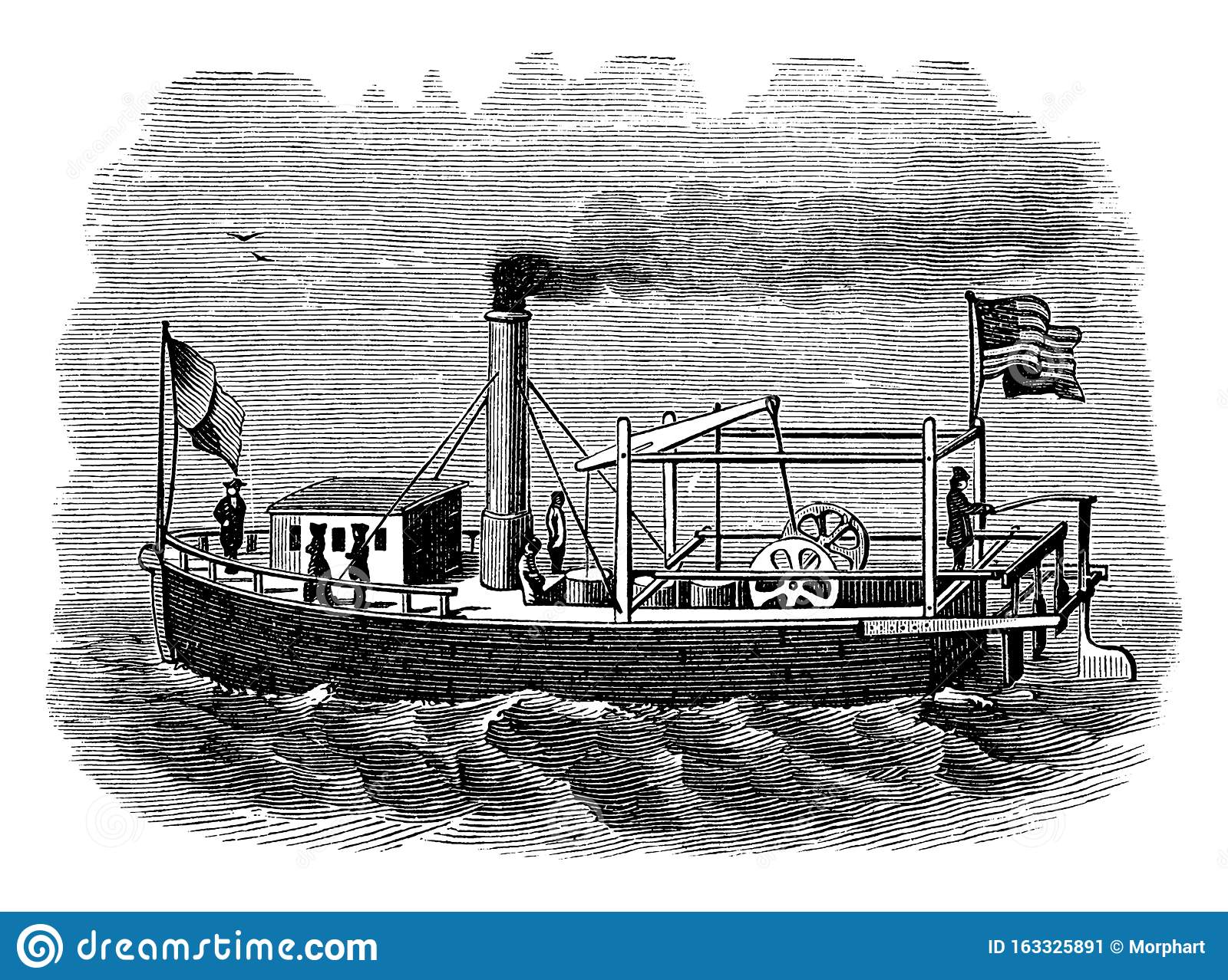 who invented the steam boat