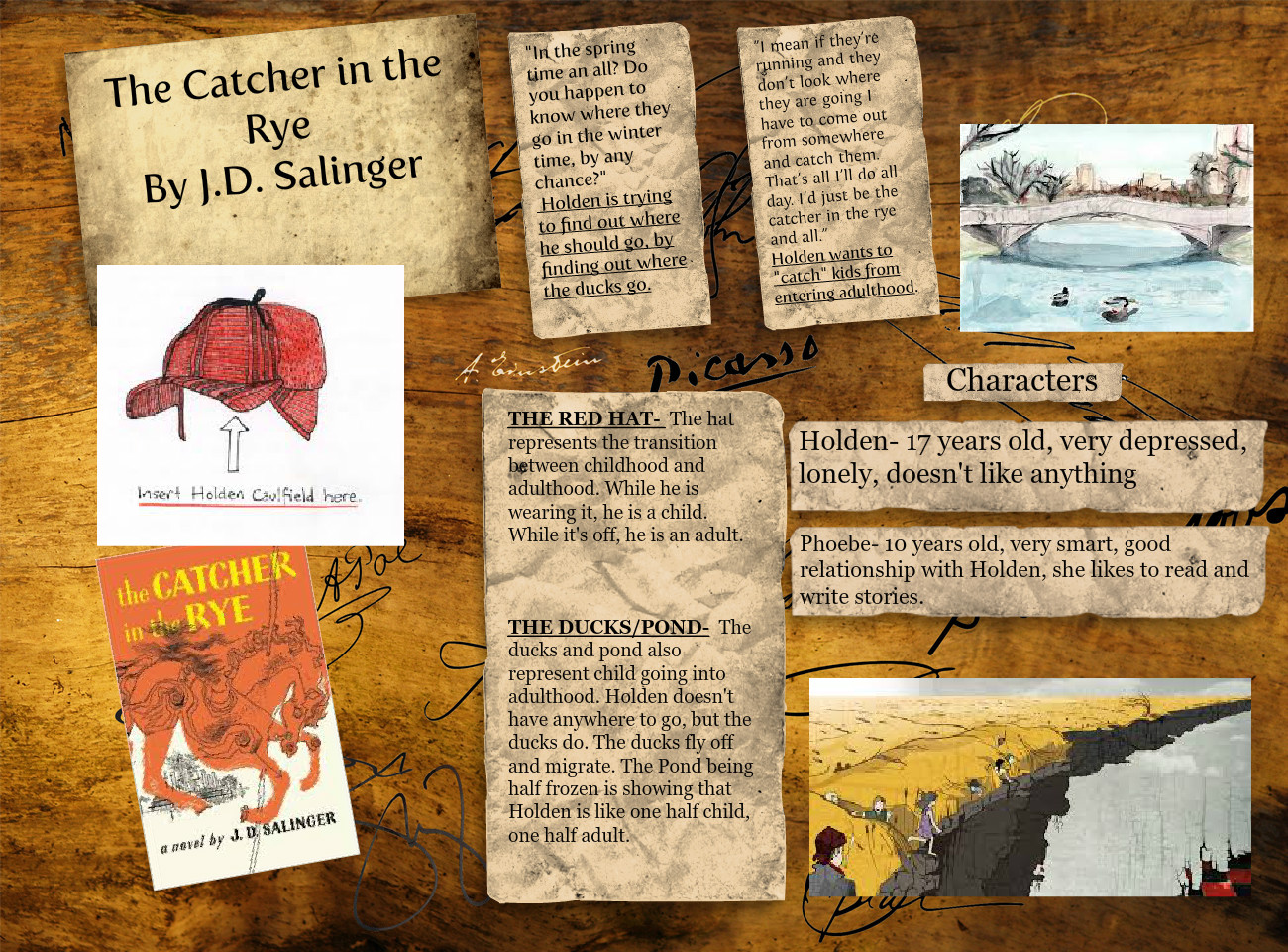 Who wrote the book “The Catcher In The Rye” and when?