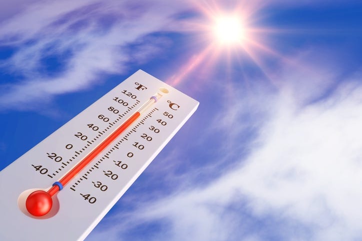 why do meteorologists report temperature in the shade but not temperature in the sun