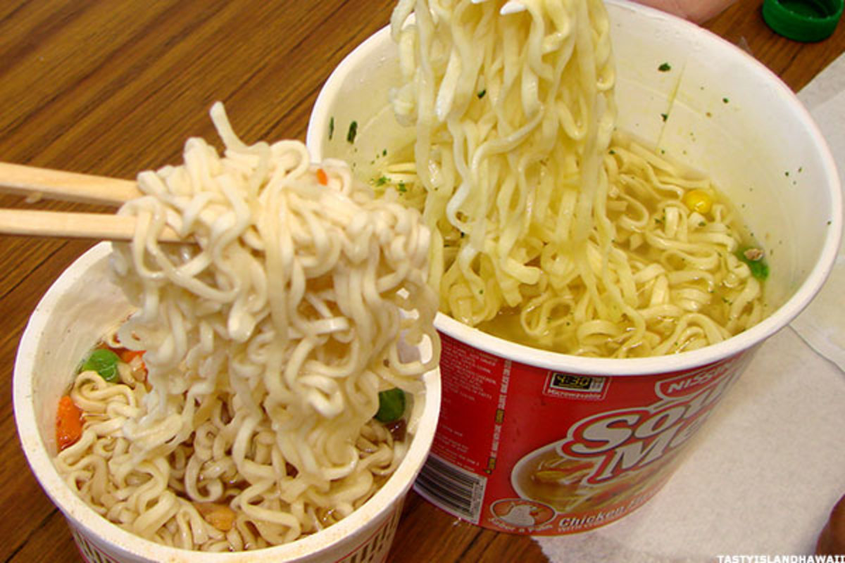 why do ramen noodles contain so much sodium and fat per serving