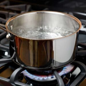 why does a covered pot of water boil faster than an uncovered pot