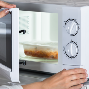 why does the food in a microwave have to be rotated while cooking