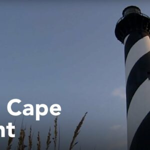 why was the cape hatteras lighthouse in north carolina moved from its original location