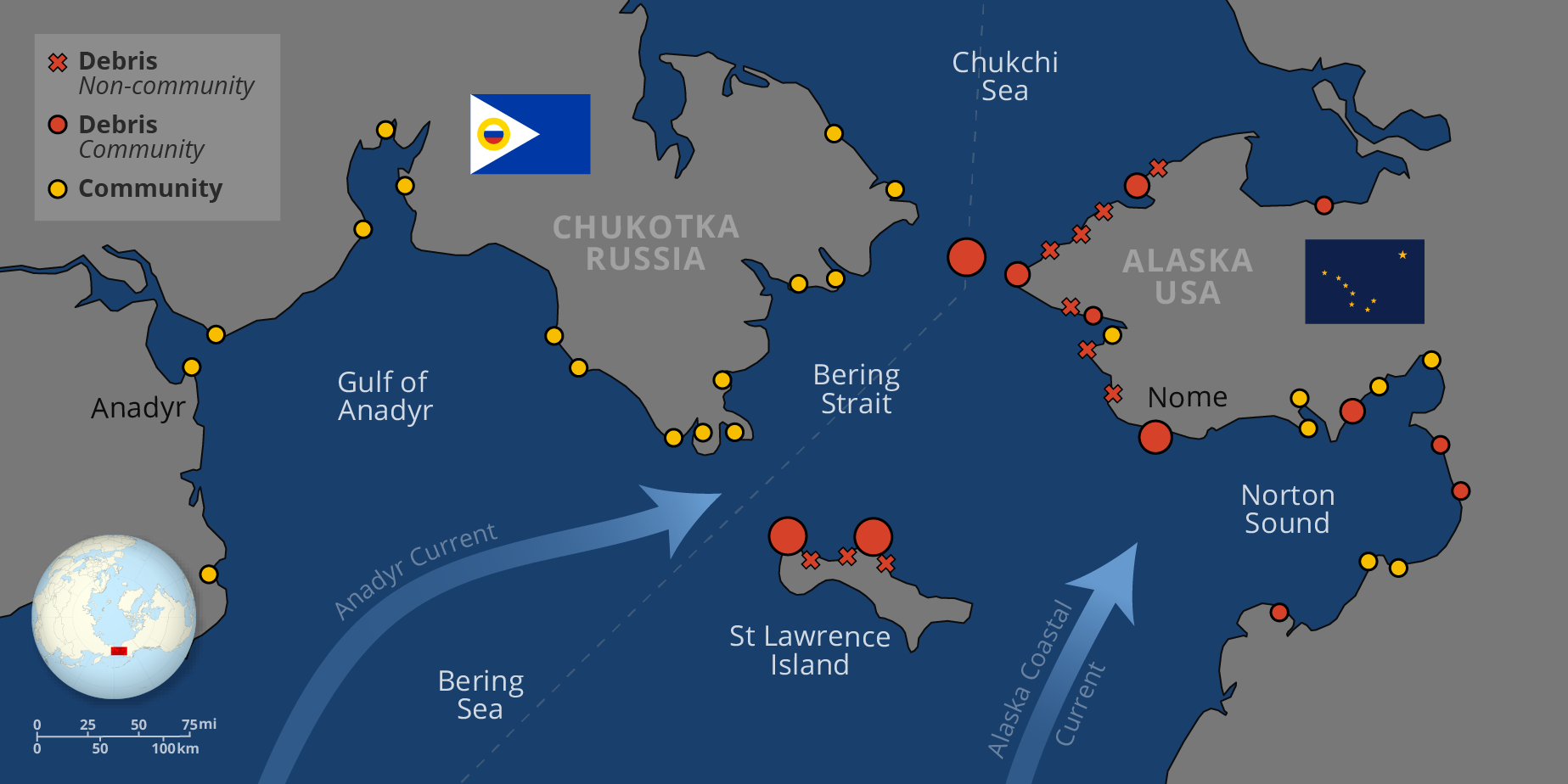 how did the bering sea get its name and where is the bering sea located