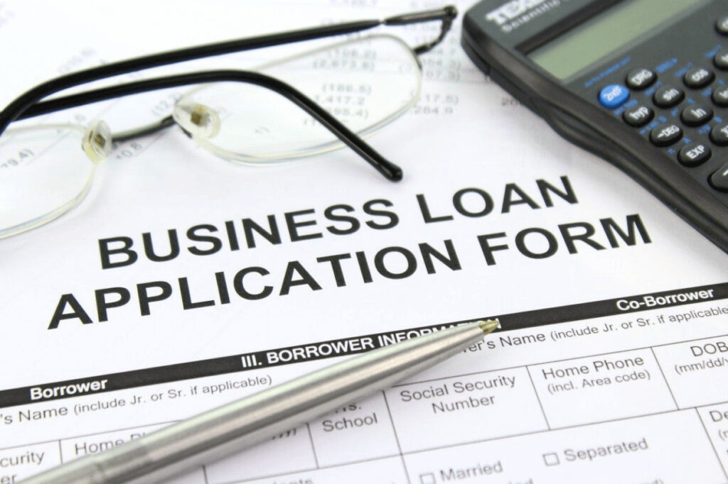 business loan application fform