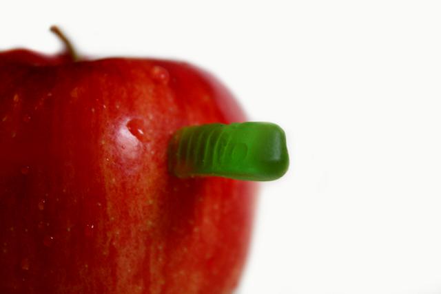 How Do Worms Get Into Apples?