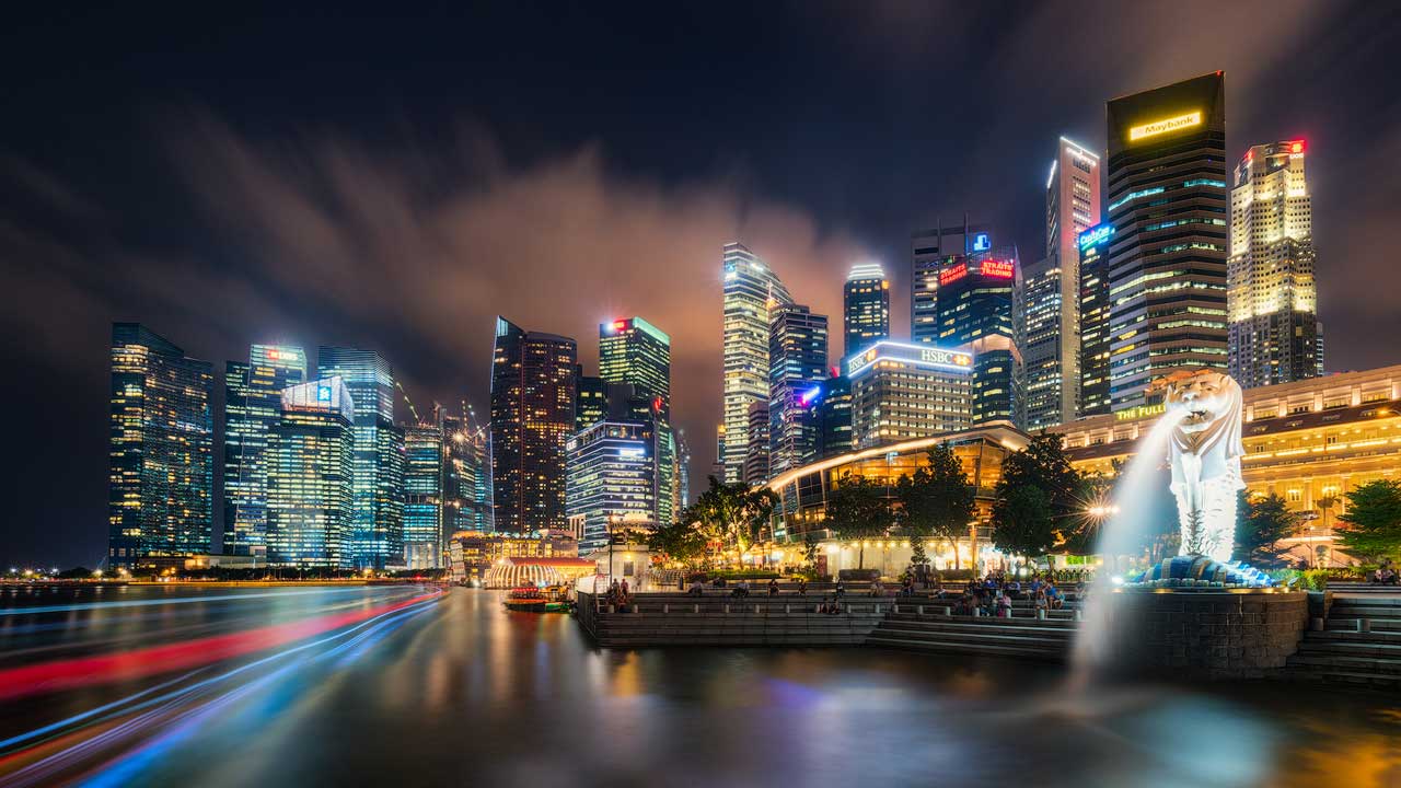 merlion lion city singapore