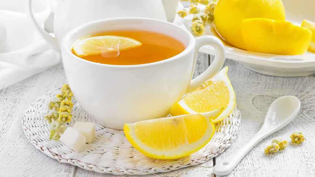 tea with lemon