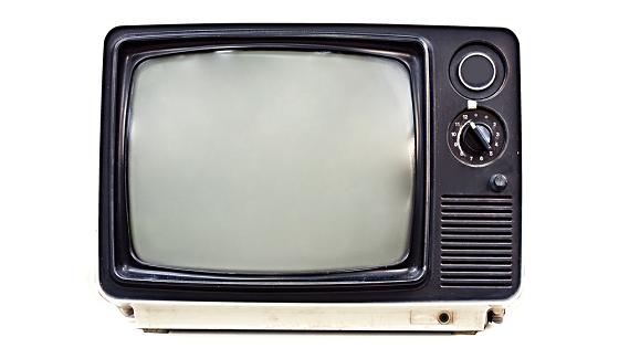 old tv set