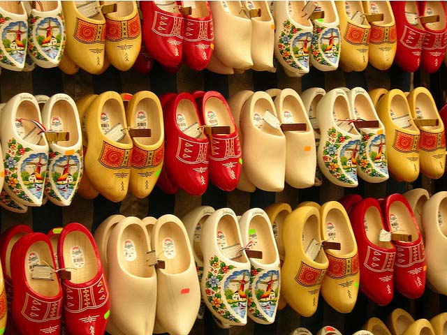wooden shoes